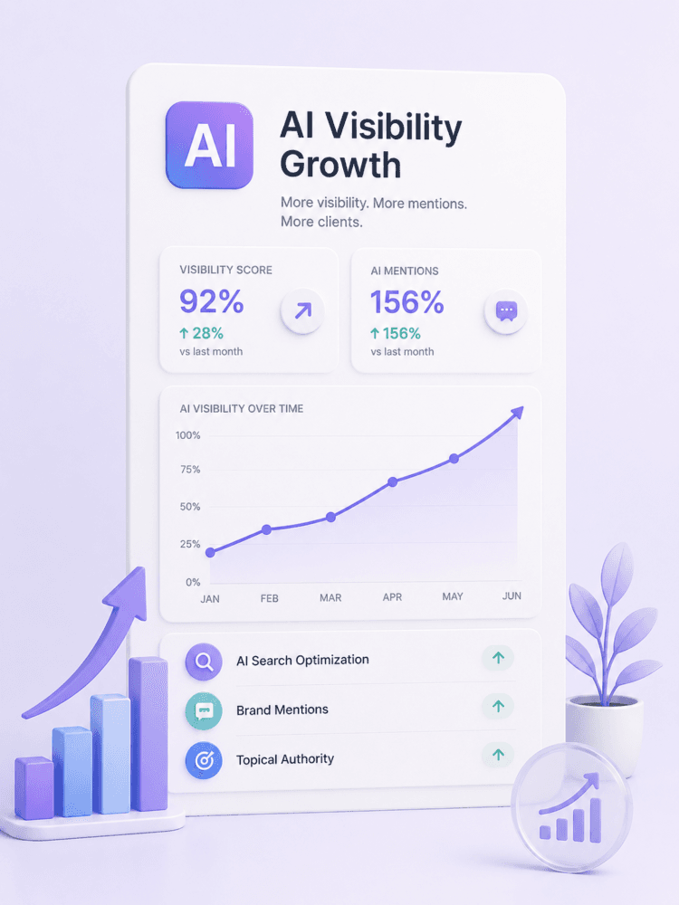 AI search visibility helping businesses get found in AI-powered results
