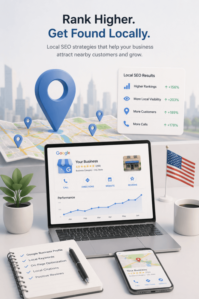 Local SEO improving visibility for U.S. businesses