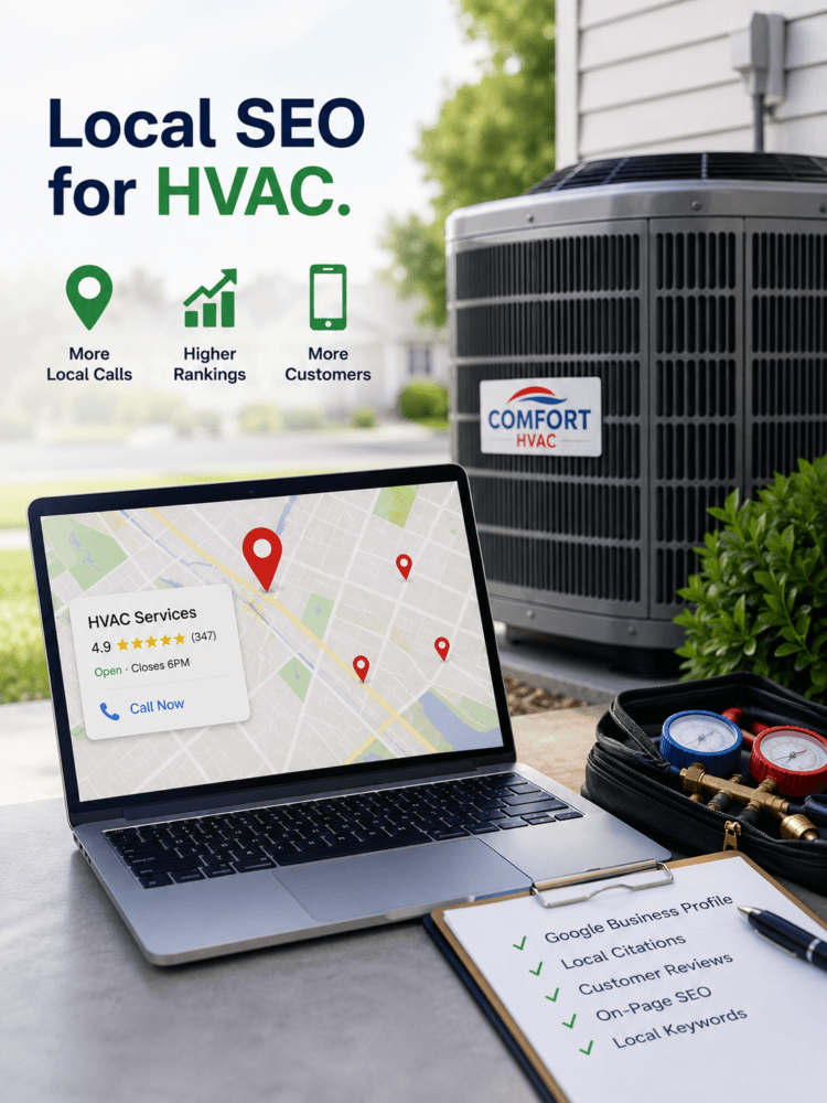 Local SEO for HVAC contractors capturing emergency and seasonal calls