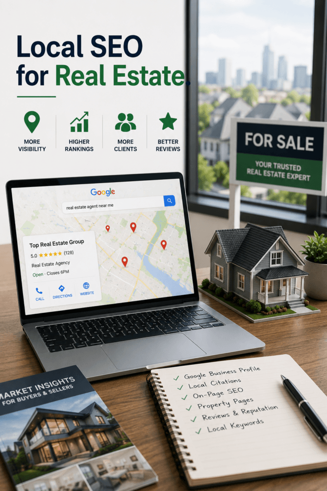 Local SEO for real estate agents building neighborhood authority