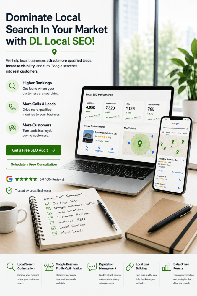 Local SEO helping a business get found by nearby customers