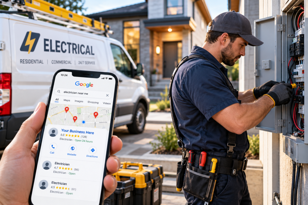 electrician-marketing-ideas-service-calls Electrician marketing ideas to get more service calls through Google and local SEO