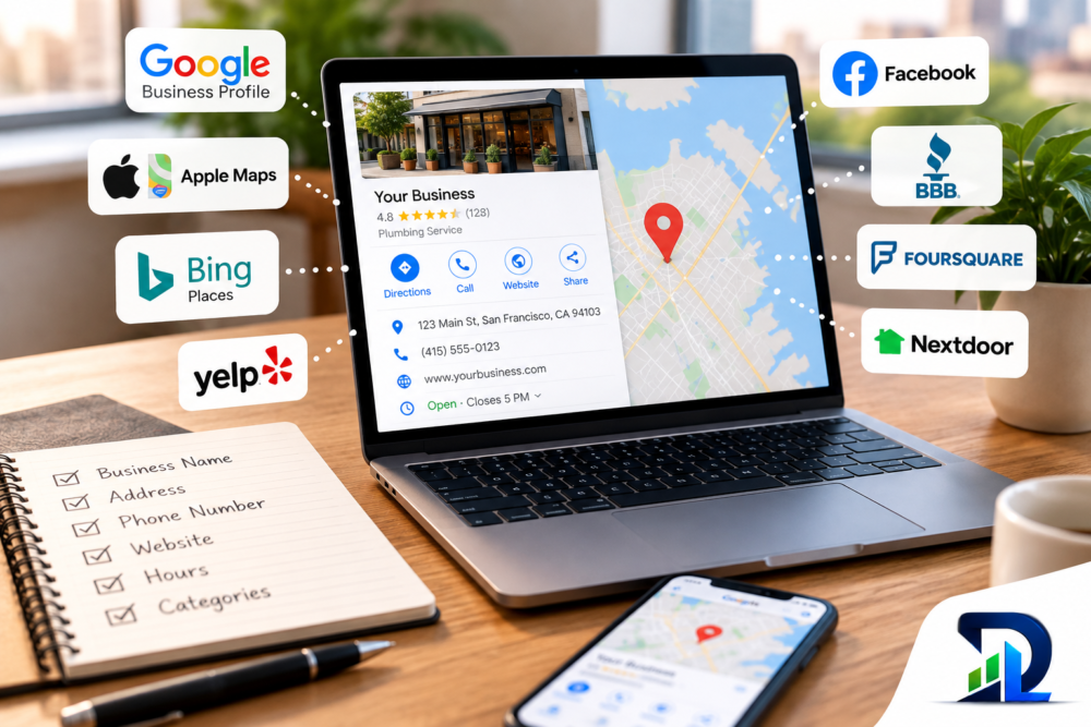 local-business-citations-seo Local business citations across Google Business Profile, Apple Maps, Bing Places and other directories